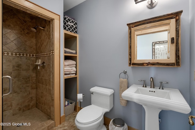 555 Trout Lake Rd, Bolton, NY 12824 - bathroom with a stall shower