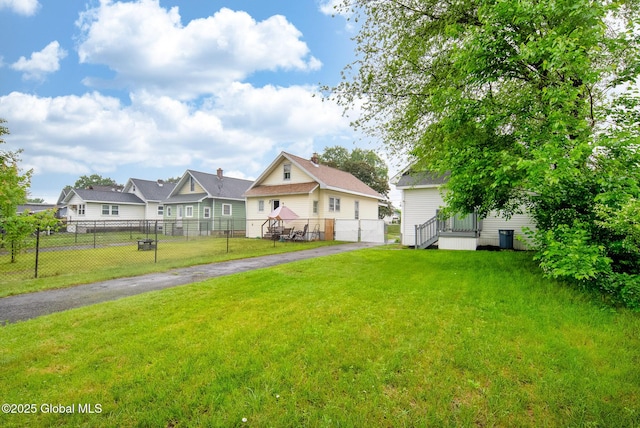66 Roosevelt Ave, Schenectady, NY 12304 - view of front of house with asphalt driveway