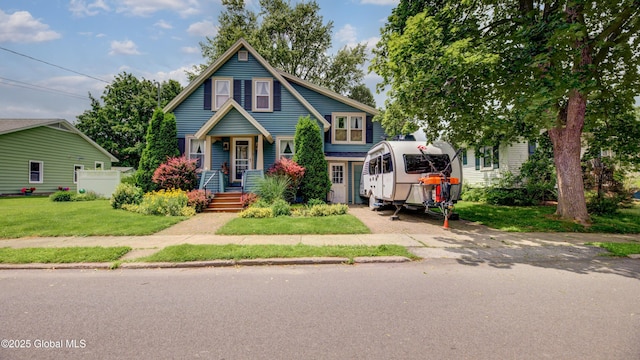 19 High St, Fort Plain, NY 13339 - view of front of house featuring a front lawn