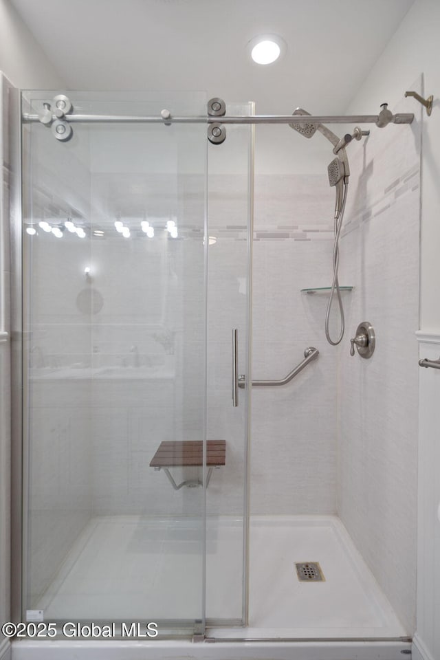 11 River St, Stamford, NY 12167 - bathroom with a stall shower