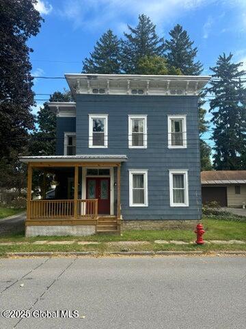 17 W St, Fort Plain, NY 13339 - italianate home with covered porch