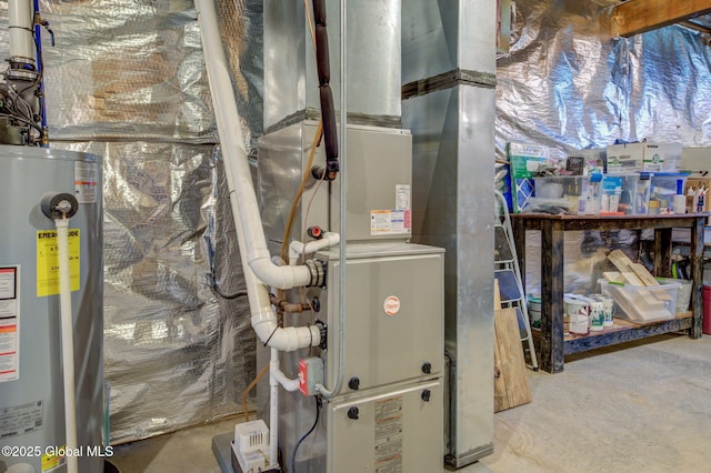 349 Methodist Farm Rd, Sand Lake, NY 12018 - utilities with gas water heater and heating unit