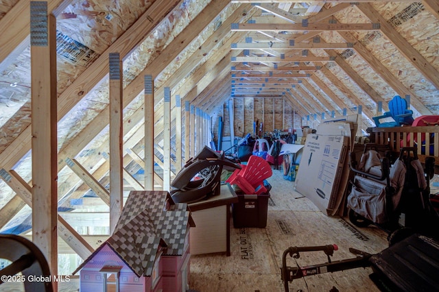 349 Methodist Farm Rd, Sand Lake, NY 12018 - view of attic