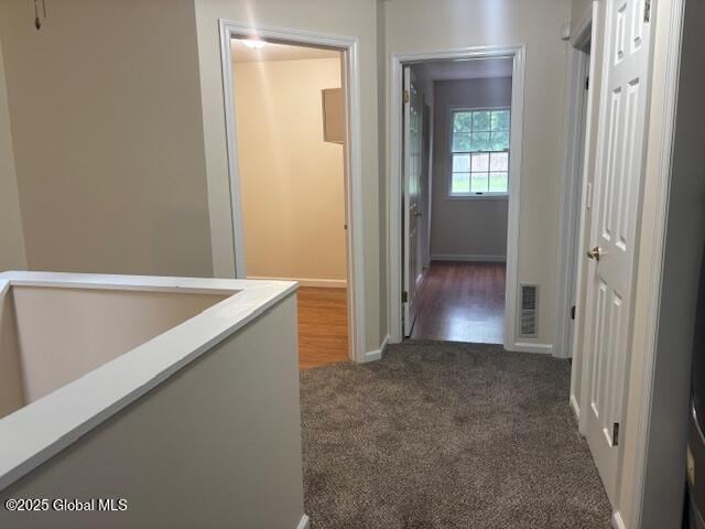 5 Bridgewood Ln, Watervliet, NY 12189 - hallway featuring carpet and baseboards