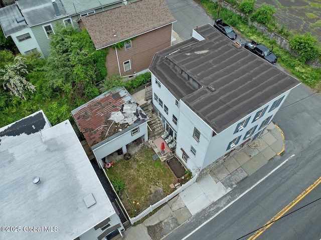 75-77 S 3rd St, Hudson, NY 12534 - view from above of property