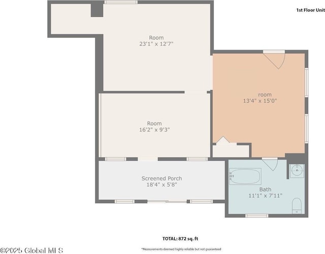75-77 S 3rd St, Hudson, NY 12534 - view of home floor plan