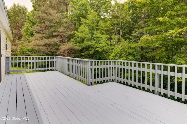 114 Burdick Rd, Johnstown, NY 12078 - view of wooden deck