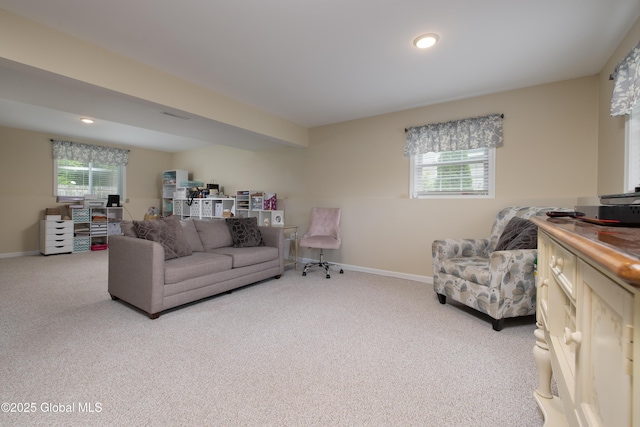 20 Quarry Circle Way, Kingsbury, NY 12839 - carpeted living room with plenty of natural light and recessed lighting
