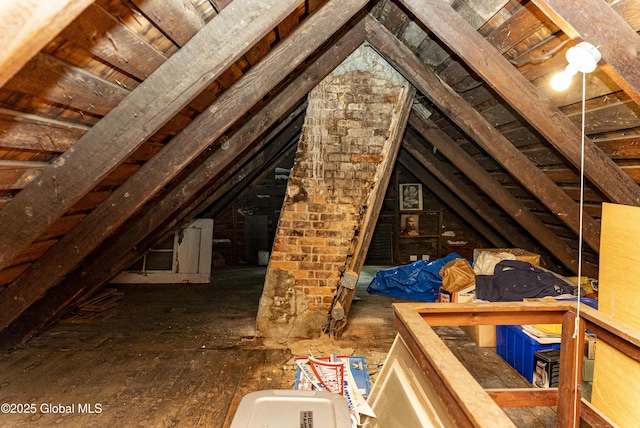 53 Broad St, Catskill, NY 12414 - view of unfinished attic