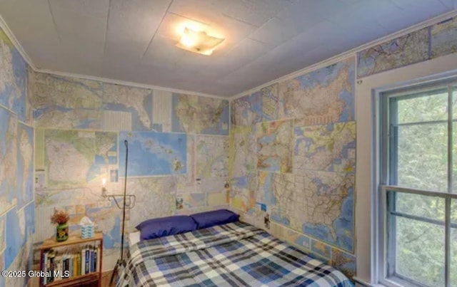448 State Highway 334, Johnstown, NY 12095 - bedroom featuring ornamental molding