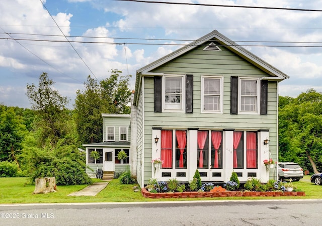 448 State Highway 334, Johnstown, NY 12095 - view of front facade with a front lawn