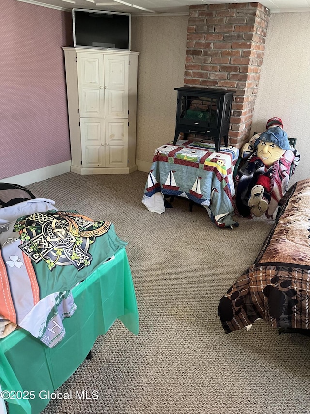 448 State Highway 334, Johnstown, NY 12095 - bedroom featuring carpet and baseboards