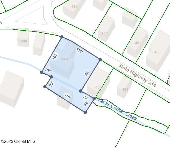 448 State Highway 334, Johnstown, NY 12095 - parcel map