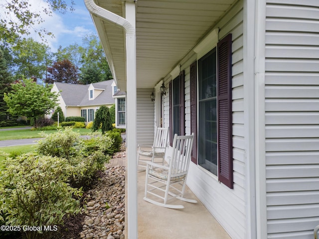 77 Rotterdam Dr, Bethlehem, NY 12077 - view of covered porch
