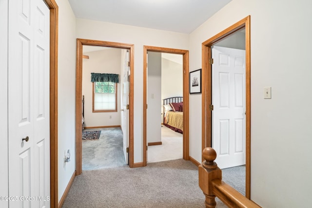 77 Rotterdam Dr, Bethlehem, NY 12077 - hall with carpet floors and baseboards