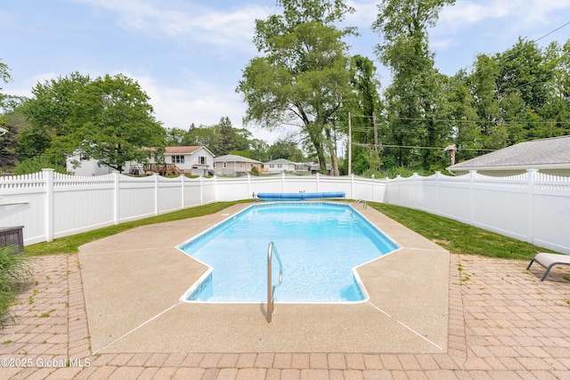 47 Comely Ln, Colonie, NY 12110 - view of pool featuring a patio and a fenced backyard