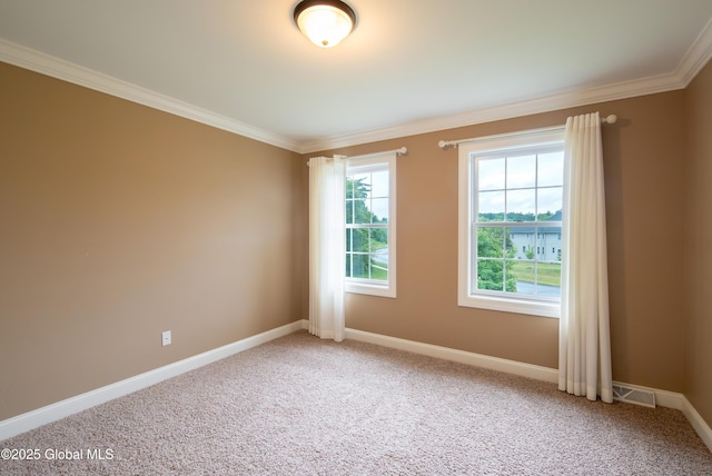 1 Arbor Dr, Guilderland, NY 12159 - empty room with crown molding and light colored carpet