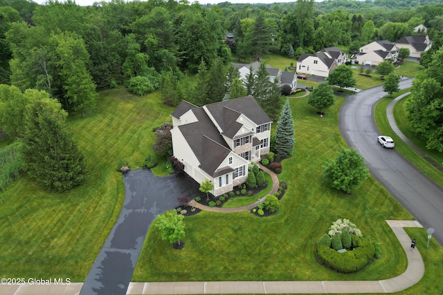 1 Arbor Dr, Guilderland, NY 12159 - aerial view of residential area