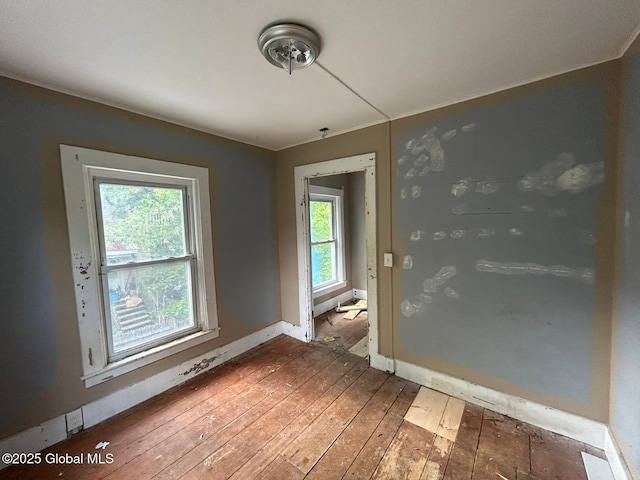 4 Factory St, Granville, NY 12832 - empty room with hardwood / wood-style flooring and baseboards
