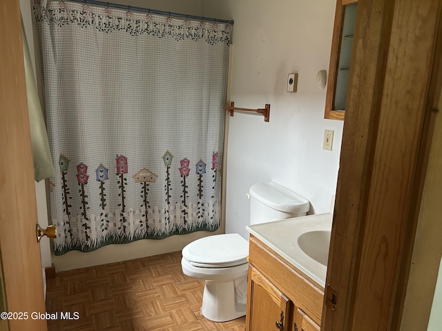 11 Ridgecrest Way, Hampton, NY 12887 - bathroom featuring vanity and shower / bath combination with curtain