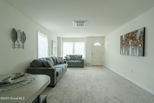 418 Summit Ave, Schenectady, NY 12307 - carpeted living area featuring healthy amount of natural light