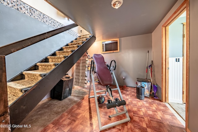 2560 Creek Rd, Esperance, NY 12066 - exercise area featuring baseboards