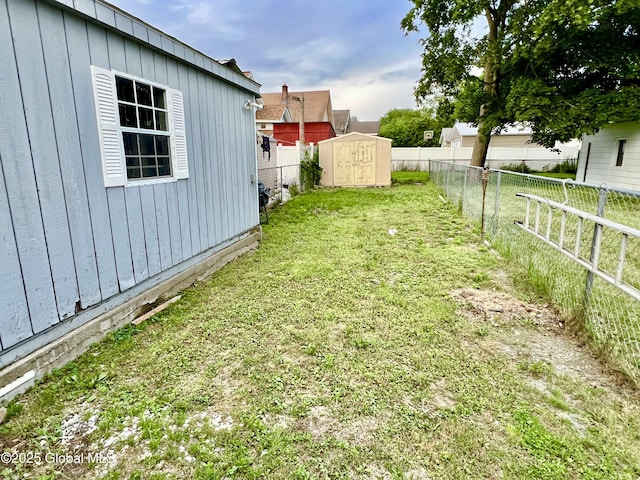 421 Michigan Ave, Schenectady, NY 12303 - fenced backyard featuring a shed