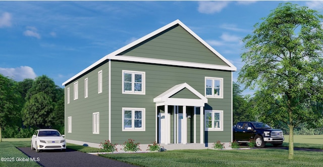 416 Summit Ave, Schenectady, NY 12307 - view of front of property featuring a front yard