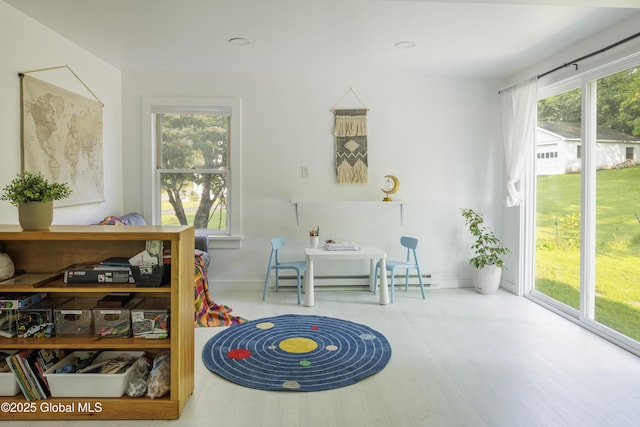 12 Mill St, Chatham, NY 12037 - dining room featuring baseboards and wood finished floors