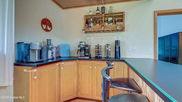 324 Elsmere Ave, Bethlehem, NY 12054 - indoor bar with ornamental molding