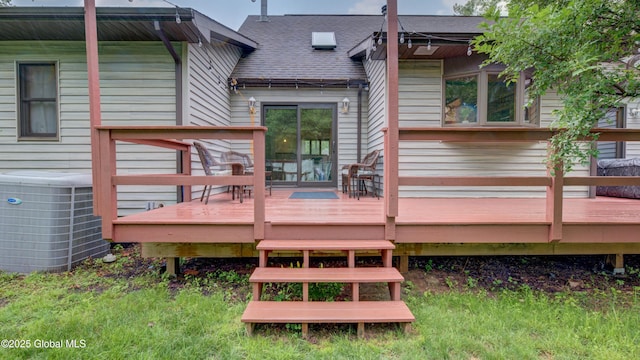 324 Elsmere Ave, Bethlehem, NY 12054 - view of wooden deck