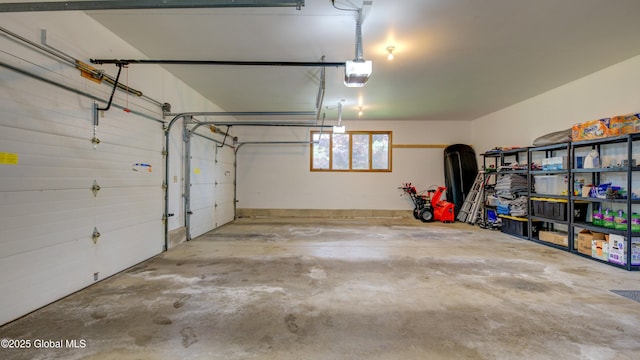 324 Elsmere Ave, Bethlehem, NY 12054 - garage featuring a garage door opener