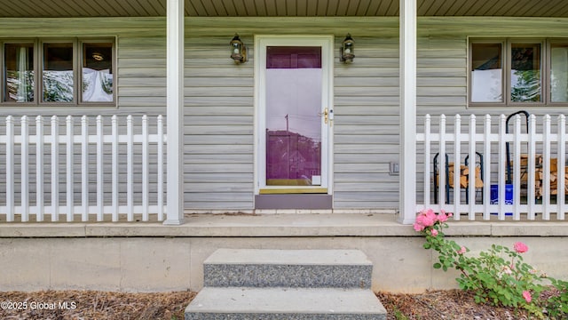 324 Elsmere Ave, Bethlehem, NY 12054 - doorway to property with covered porch