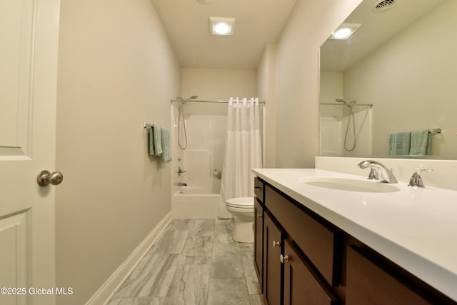 16 Anthony Pl, Ballston, NY 12020 - full bathroom featuring vanity and shower / tub combo with curtain