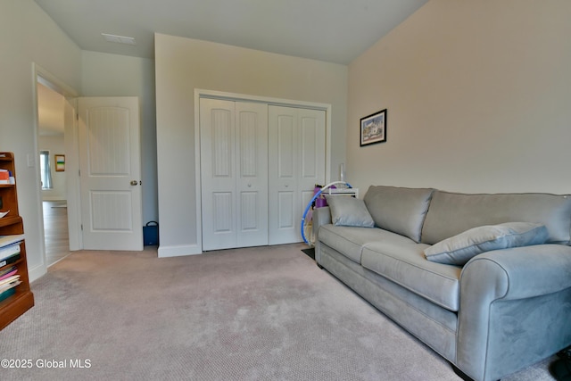 16 Anthony Pl, Ballston, NY 12020 - carpeted living area featuring baseboards