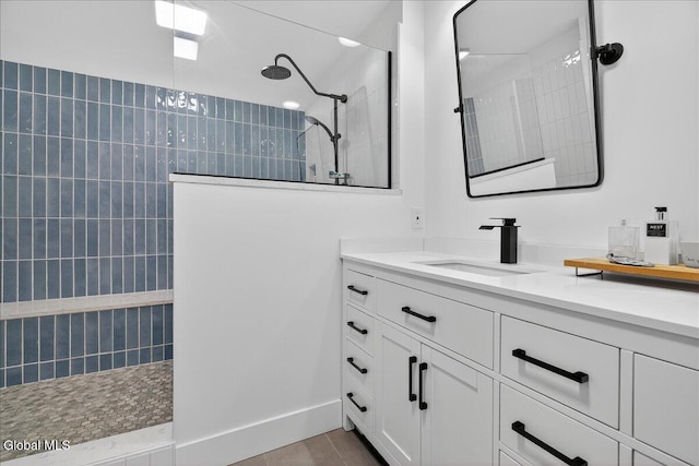 1 Fox Run, Colonie, NY 12110 - bathroom with walk in shower and vanity