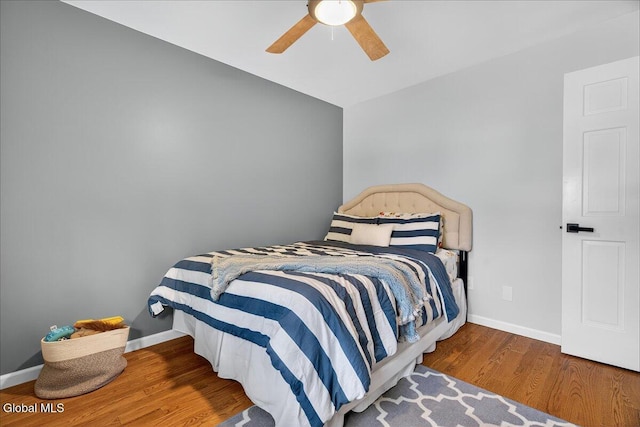 1 Fox Run, Colonie, NY 12110 - bedroom featuring wood finished floors and ceiling fan