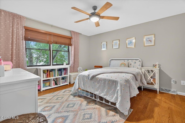 1 Fox Run, Colonie, NY 12110 - bedroom featuring wood finished floors and a ceiling fan