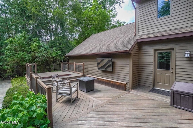1 Fox Run, Colonie, NY 12110 - view of wooden deck