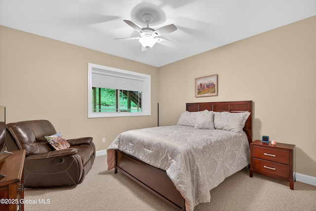 6 Corinne Ct, Saratoga, NY 12866 - bedroom with carpet floors and ceiling fan