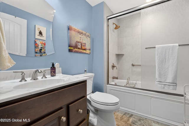 6 Corinne Ct, Saratoga, NY 12866 - full bathroom with vanity and combined bath / shower with glass door