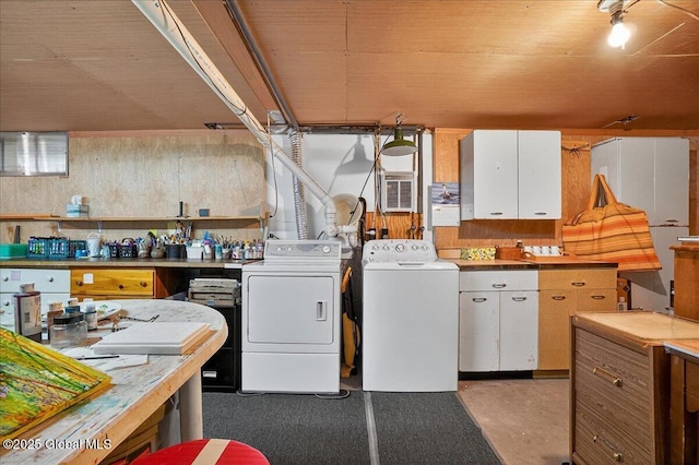 585 Logtown Rd, Glen, NY 12072 - basement with separate washer and dryer