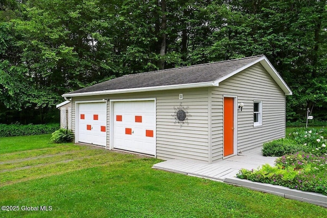 585 Logtown Rd, Glen, NY 12072 - view of detached garage