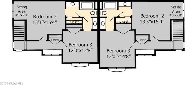 1E Brison St, North Greenbush, NY 12180 - view of room layout