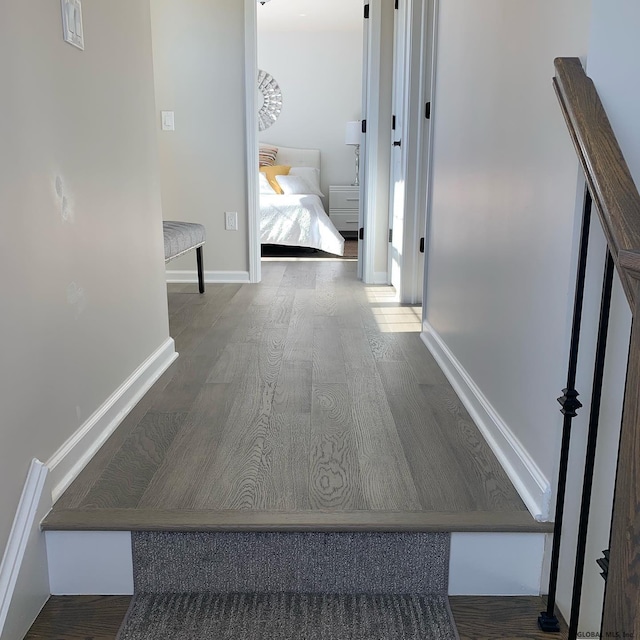 1E Brison St, North Greenbush, NY 12180 - corridor with wood finished floors