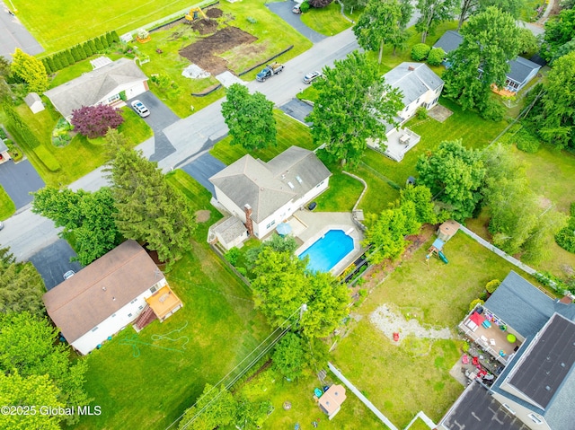 34 Aspen Rd, Colonie, NY 12110 - bird's eye view of a pool area