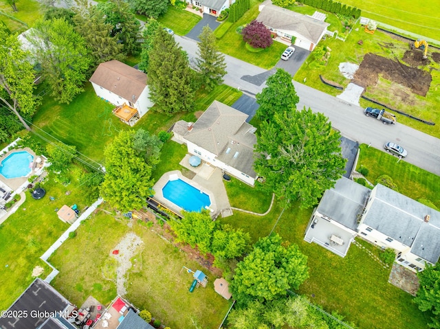 34 Aspen Rd, Colonie, NY 12110 - aerial view of a pool