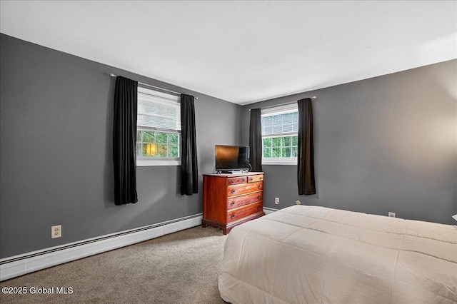 5 Pine Crst, Malta, NY 12019 - carpeted bedroom with a baseboard radiator and baseboards