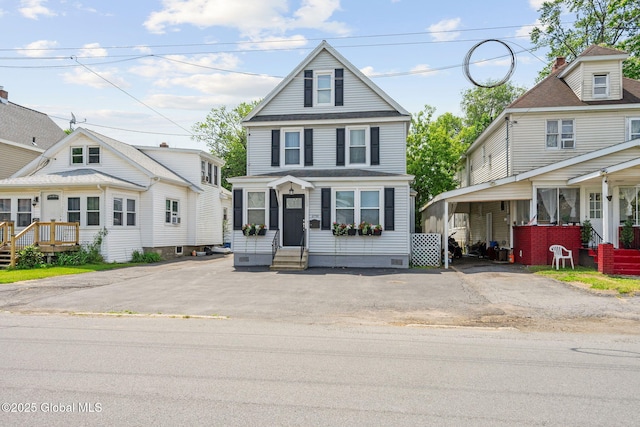2730 Denver Ave, Rotterdam, NY 12306 - american foursquare style home with entry steps