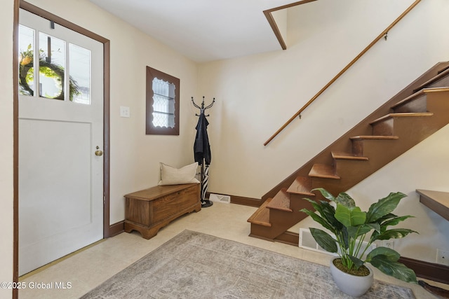 2730 Denver Ave, Rotterdam, NY 12306 - entryway with stairs and healthy amount of natural light